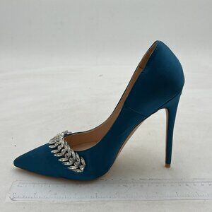 FSJ Wedding Shoe Clips Rhinestone Decorations Buckle Stylish Removable for Bride